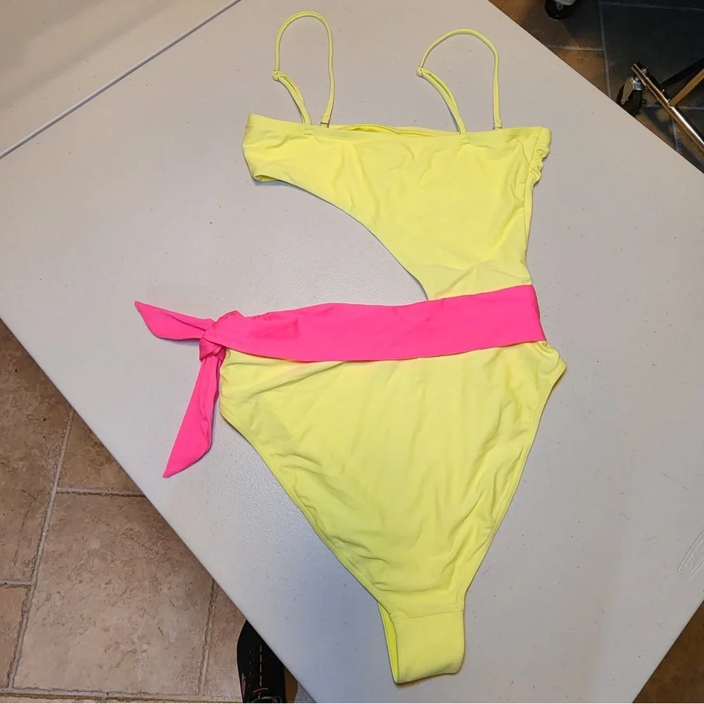 Ramy Brook bright yellow